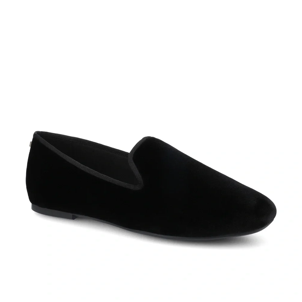 Birdies The Starling in Black Velvet Loafer - Picture 16 of 16